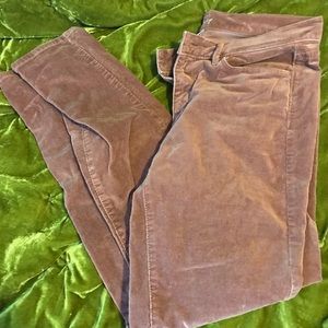 Size 8 modern skinny peach colored cords